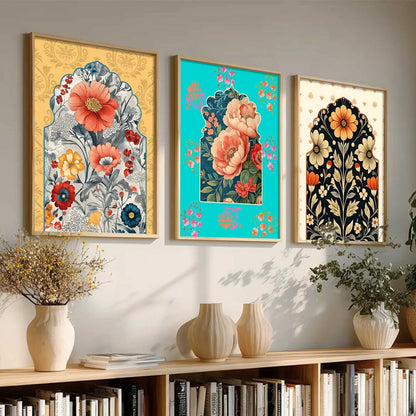 Traditional Wall Art Paintings for Living Room - Wall Poster With frames