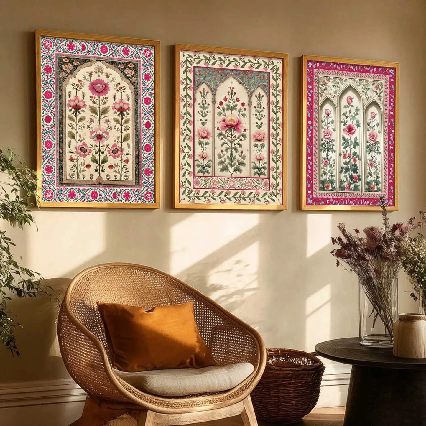 Traditional Wall Art Paintings for Living Room - Wall Poster With frames