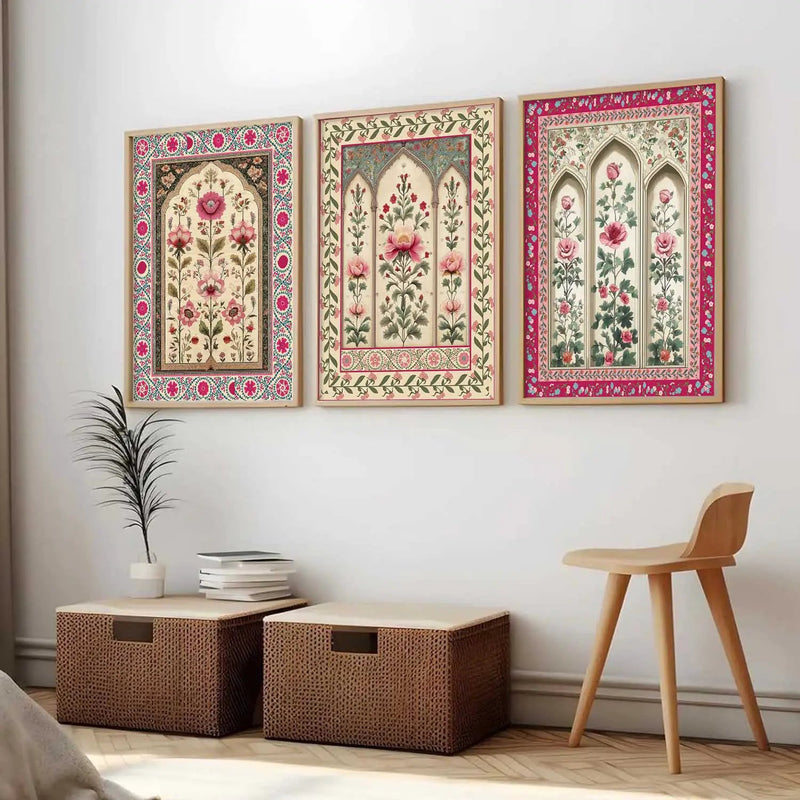 Traditional Wall Art Paintings for Living Room - Wall Poster With frames