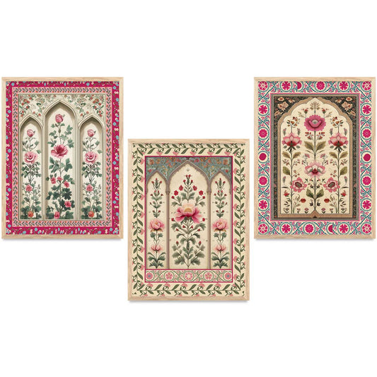 Floral  Wall Art Paintings for Living Room - Wall Poster With frames