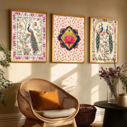 Traditional Wall  Art Paintings for Living Room - Wall Poster With frames