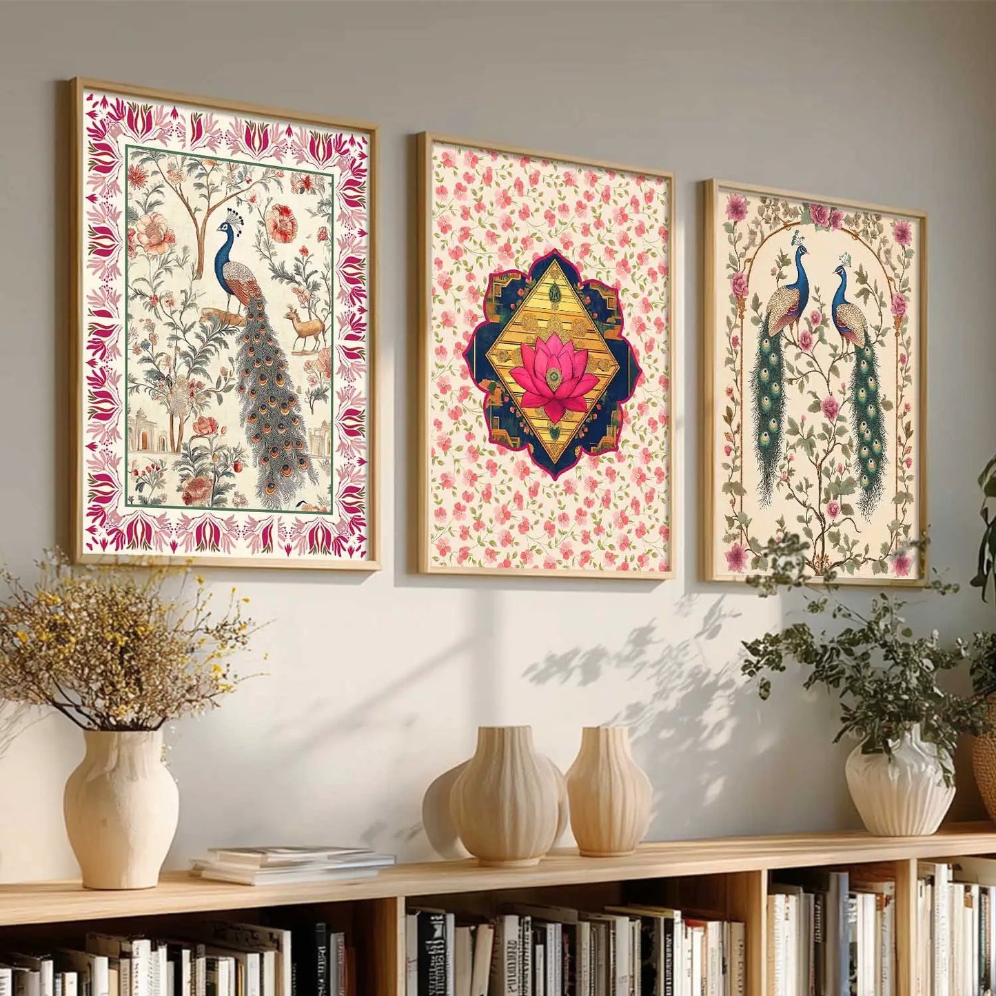Traditional Wall  Art Paintings for Living Room - Wall Poster With frames