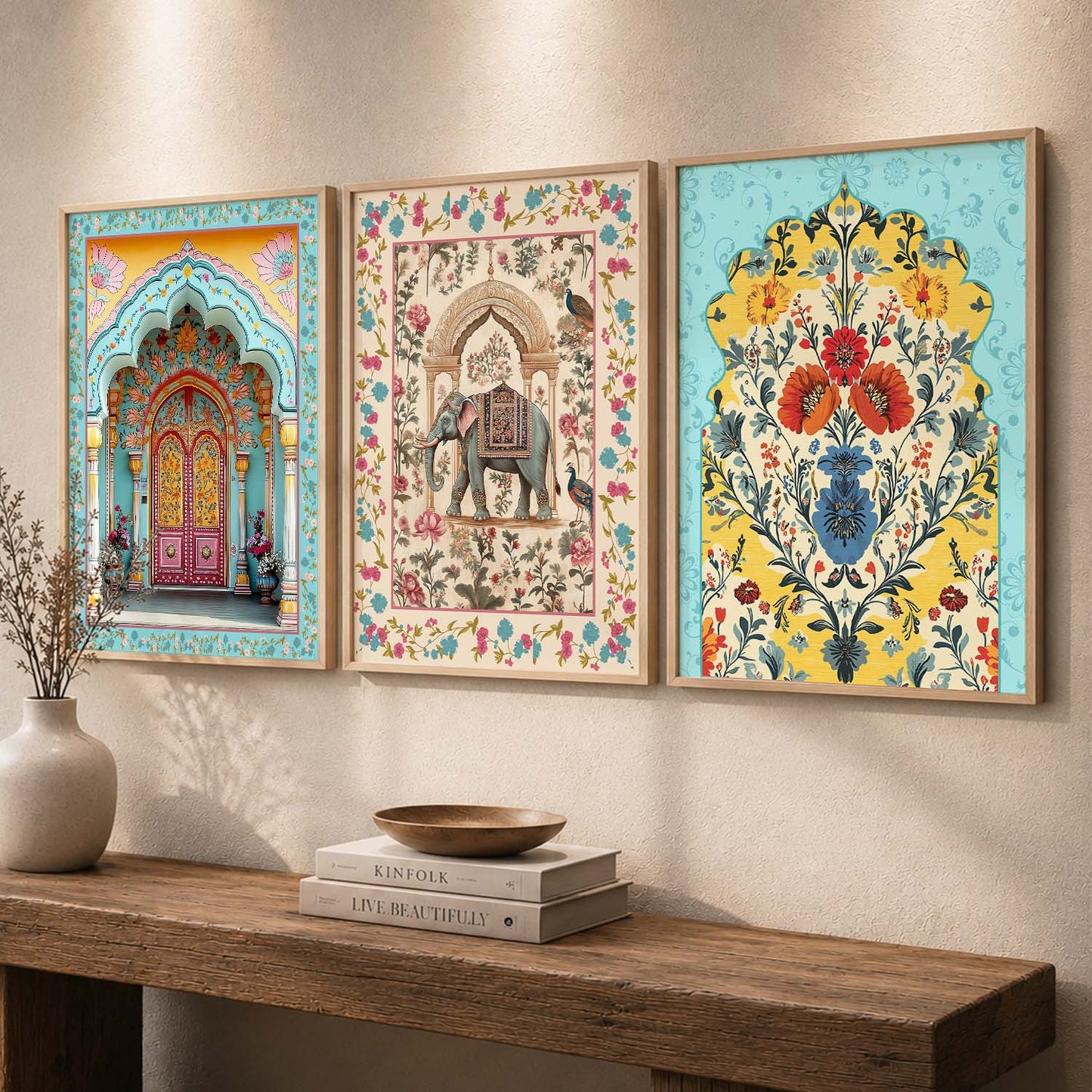 Traditional Wall  Art  Paintings for Living Room - Wall Poster With frames