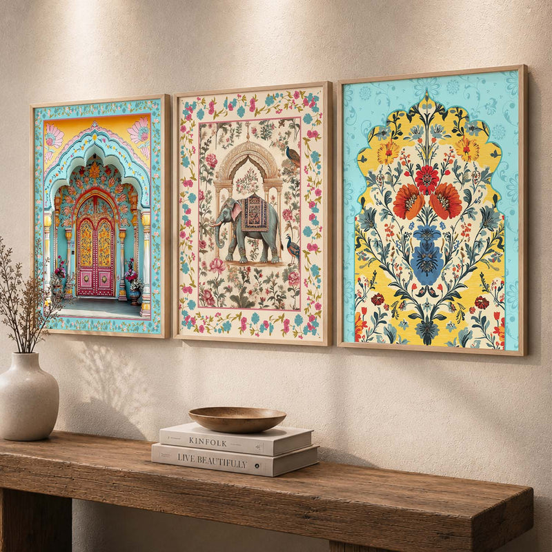 Traditional Wall  Art  Paintings for Living Room - Wall Poster With frames