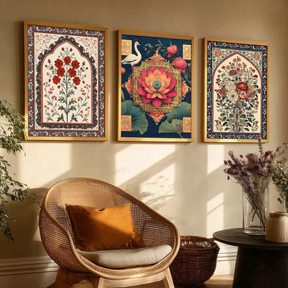 Traditional Wall  Art Paintings for Living Room - Wall Poster With frames