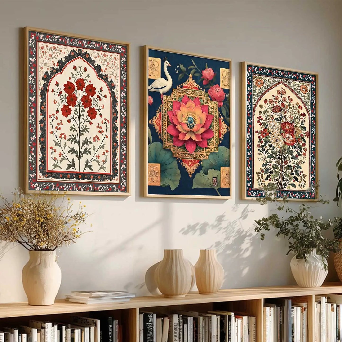 Traditional Wall  Art Paintings for Living Room - Wall Poster With frames