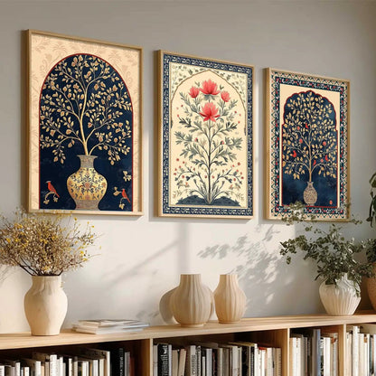 Traditional  Wall  Art  Paintings for Living Room - Wall Poster With frames