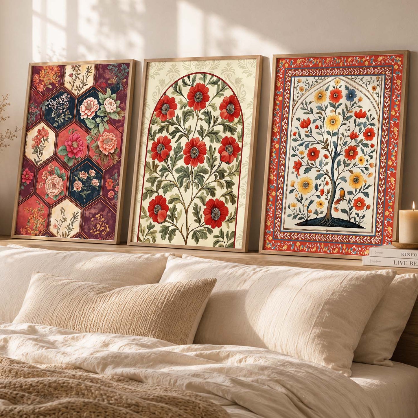 Traditional   Wall  Art  Paintings for Living Room - Wall Poster With frames