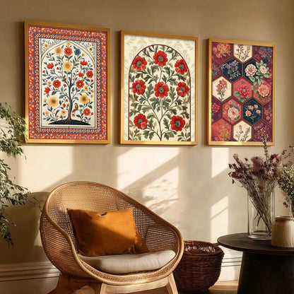 Traditional   Wall  Art  Paintings for Living Room - Wall Poster With frames