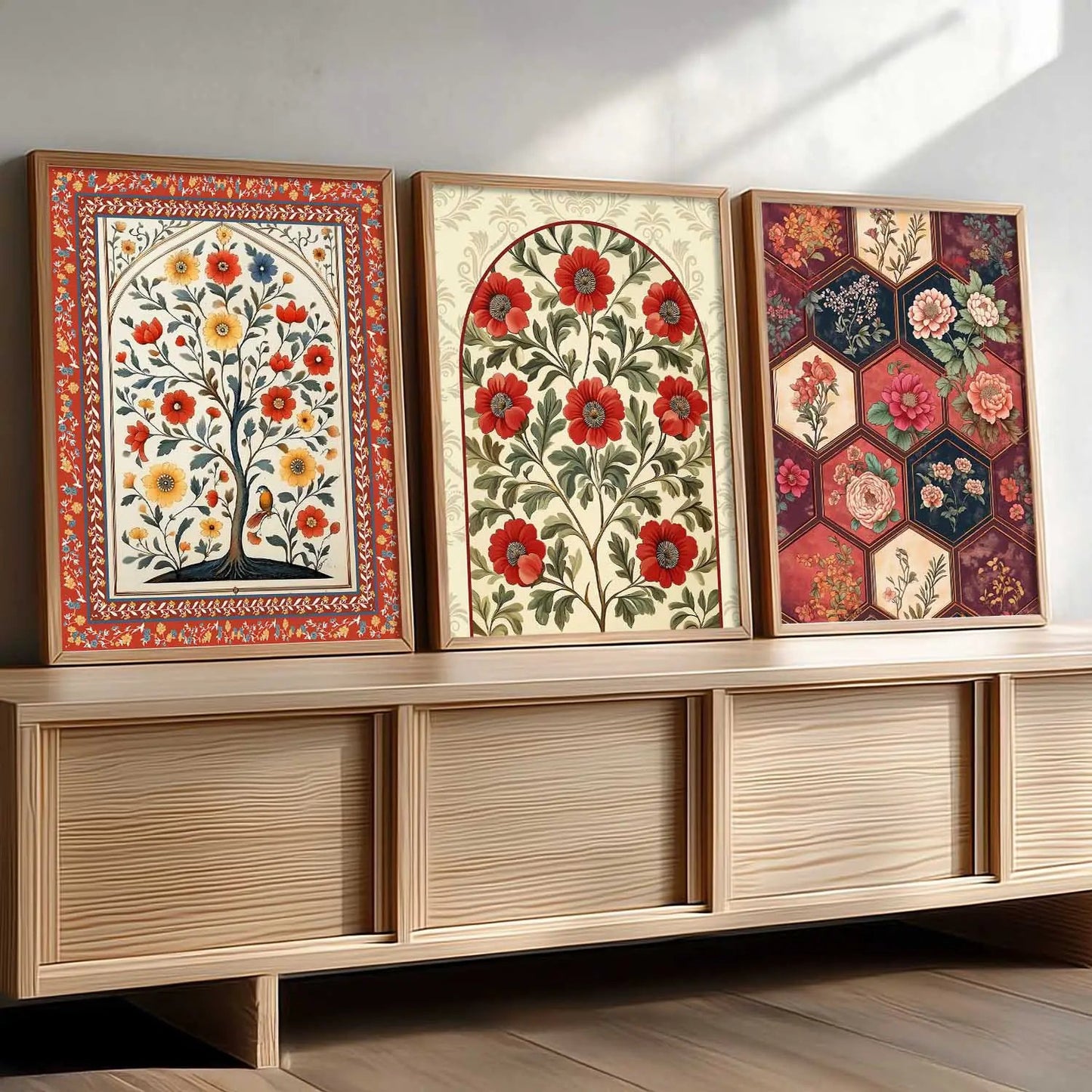 Traditional   Wall  Art  Paintings for Living Room - Wall Poster With frames
