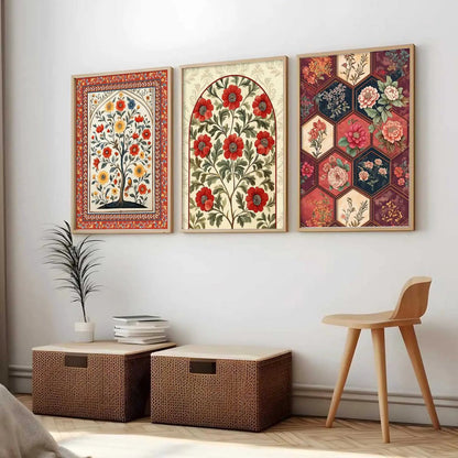 Traditional   Wall  Art  Paintings for Living Room - Wall Poster With frames