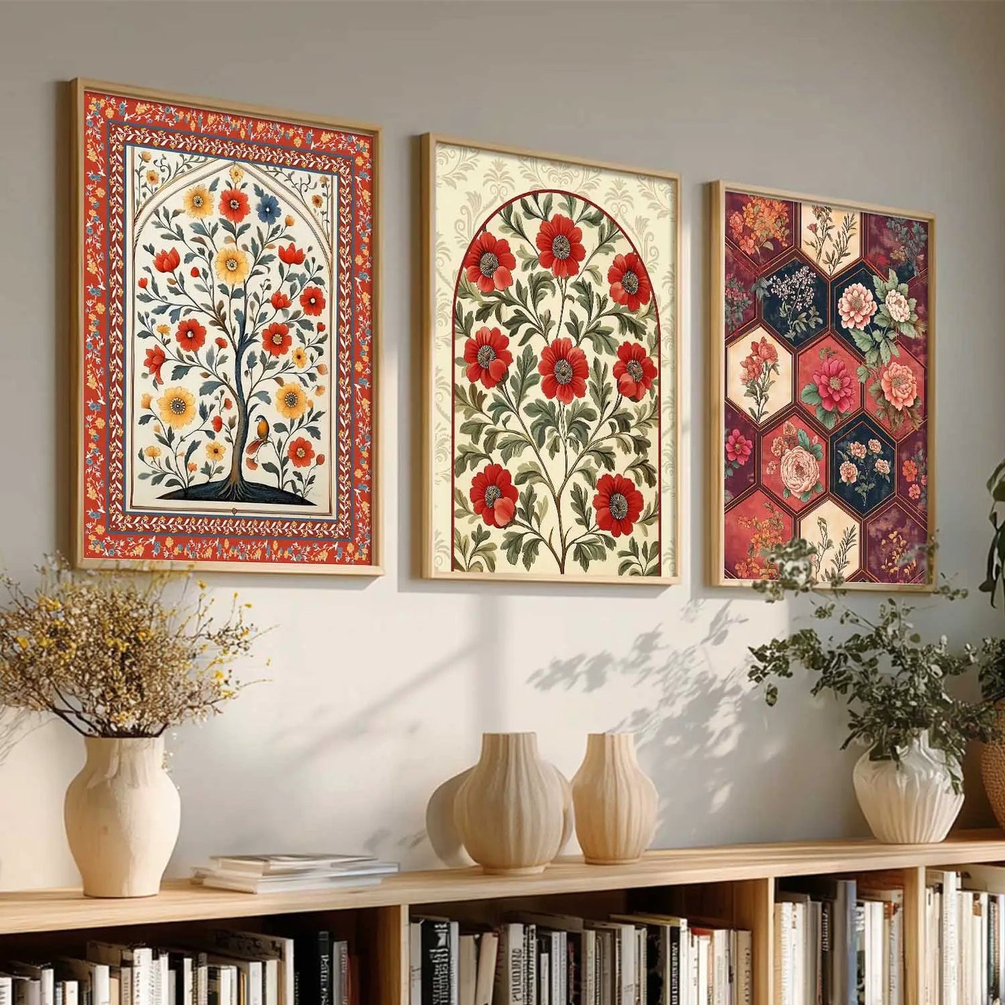 Traditional   Wall  Art  Paintings for Living Room - Wall Poster With frames