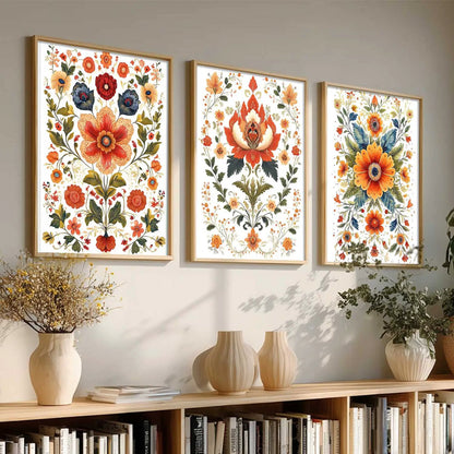 Traditional Wall  Art Paintings for Living Room - Wall Poster With frames
