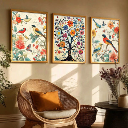 Traditional    Wall  Art  Paintings for Living Room - Wall Poster With frames