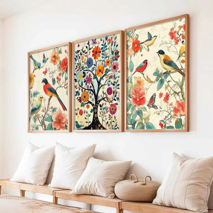 Traditional    Wall  Art  Paintings for Living Room - Wall Poster With frames