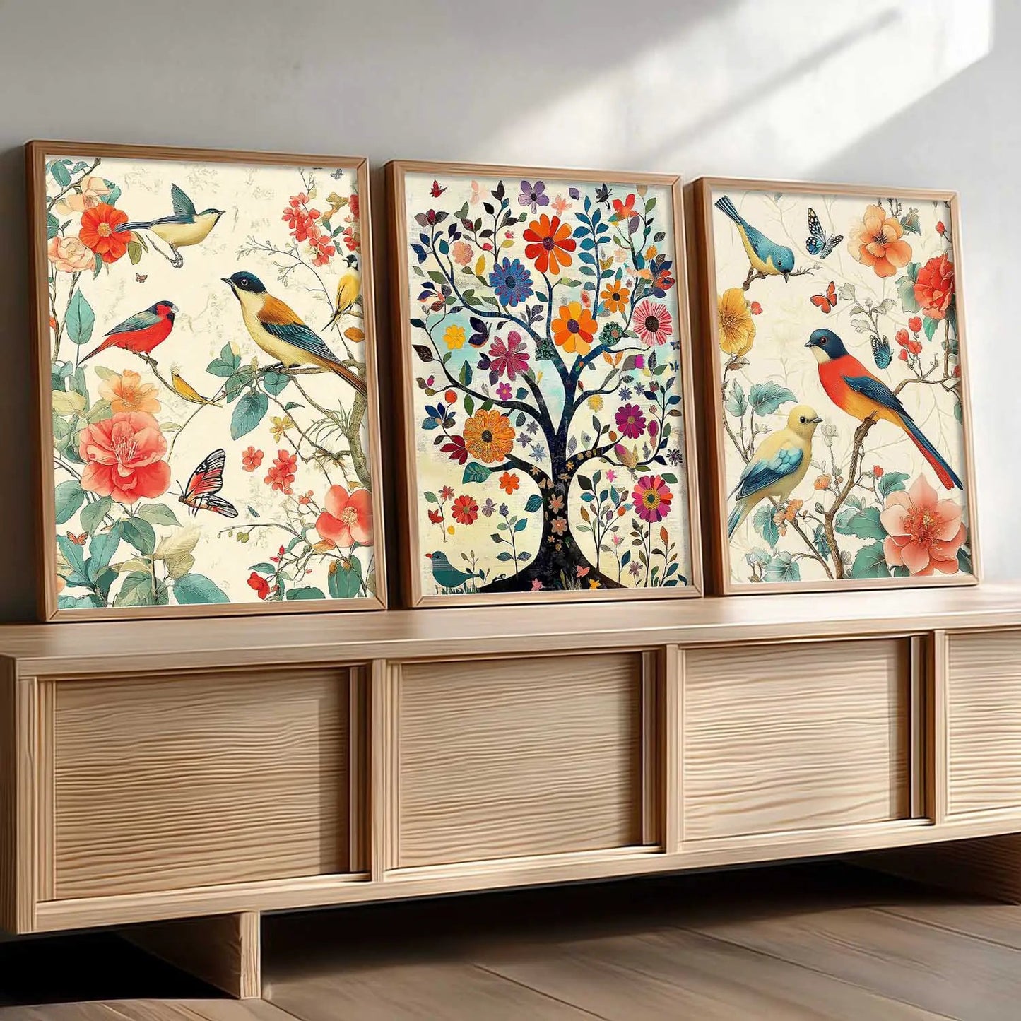 Traditional    Wall  Art  Paintings for Living Room - Wall Poster With frames