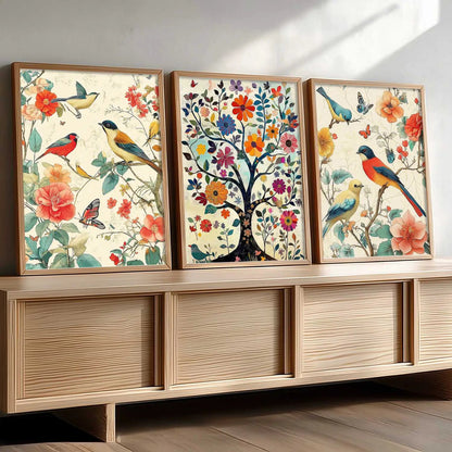 Traditional    Wall  Art  Paintings for Living Room - Wall Poster With frames