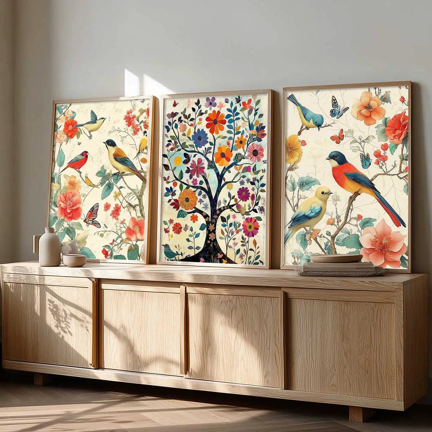 Traditional    Wall  Art  Paintings for Living Room - Wall Poster With frames