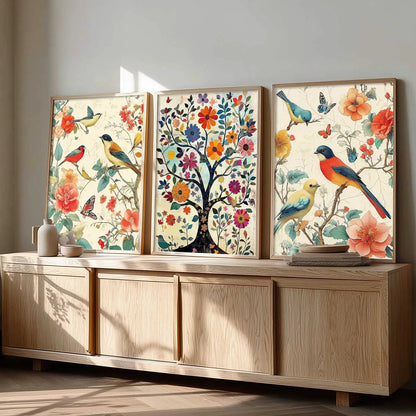 Traditional    Wall  Art  Paintings for Living Room - Wall Poster With frames