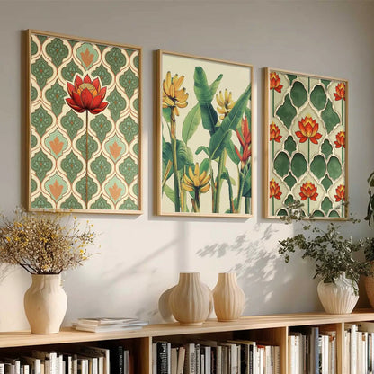Traditional  Wall  Art Paintings for Living Room - Wall Poster With frames