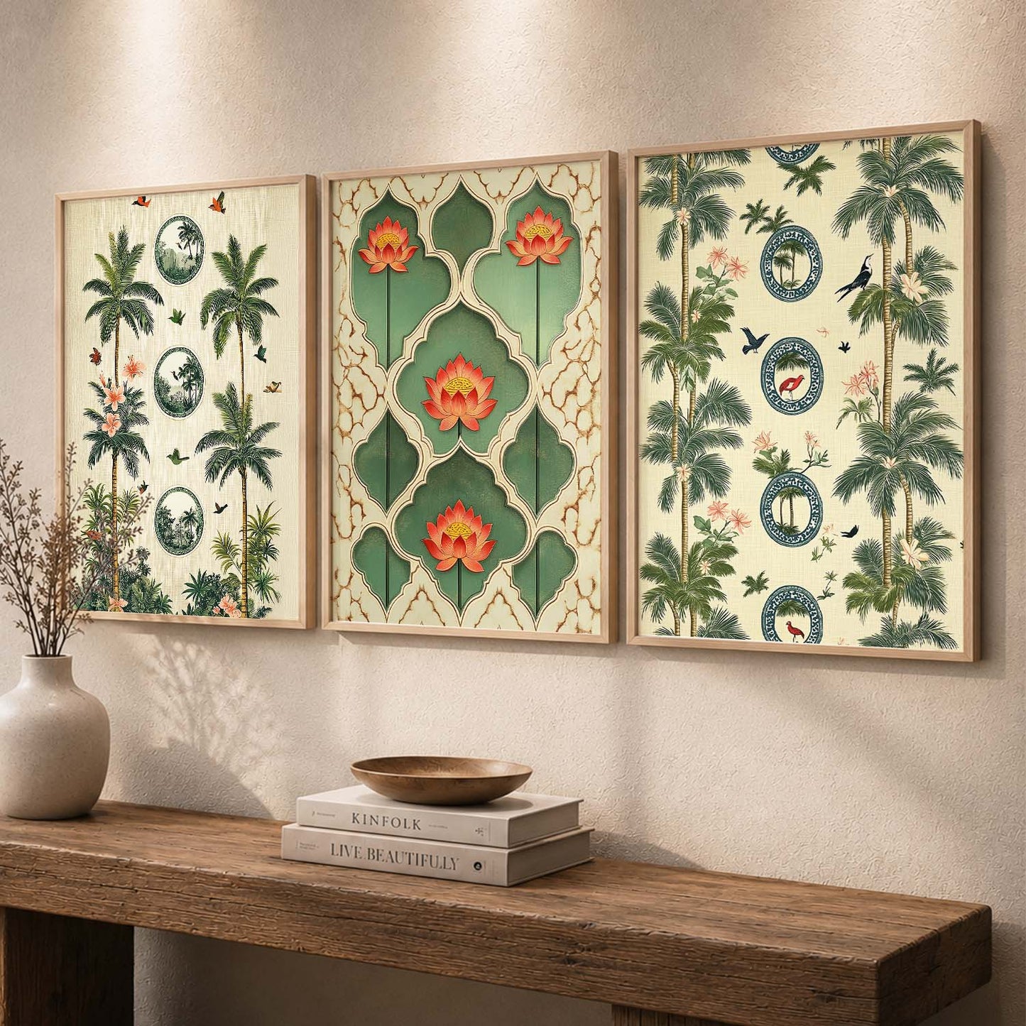 Traditional  Wall  Art Paintings for Living Room - Wall Poster With frames