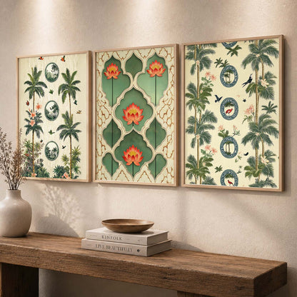 Traditional  Wall  Art Paintings for Living Room - Wall Poster With frames