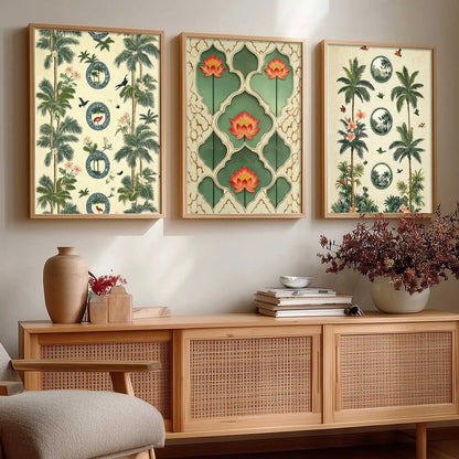 Traditional  Wall  Art Paintings for Living Room - Wall Poster With frames