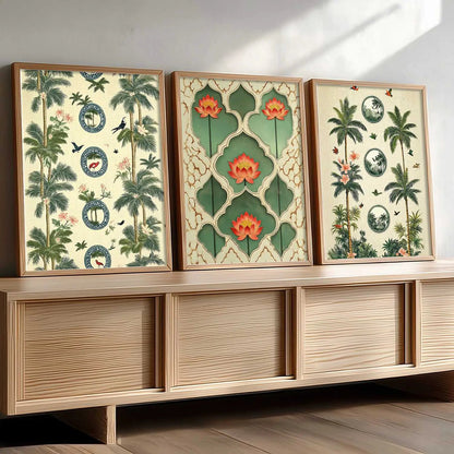 Traditional  Wall  Art Paintings for Living Room - Wall Poster With frames