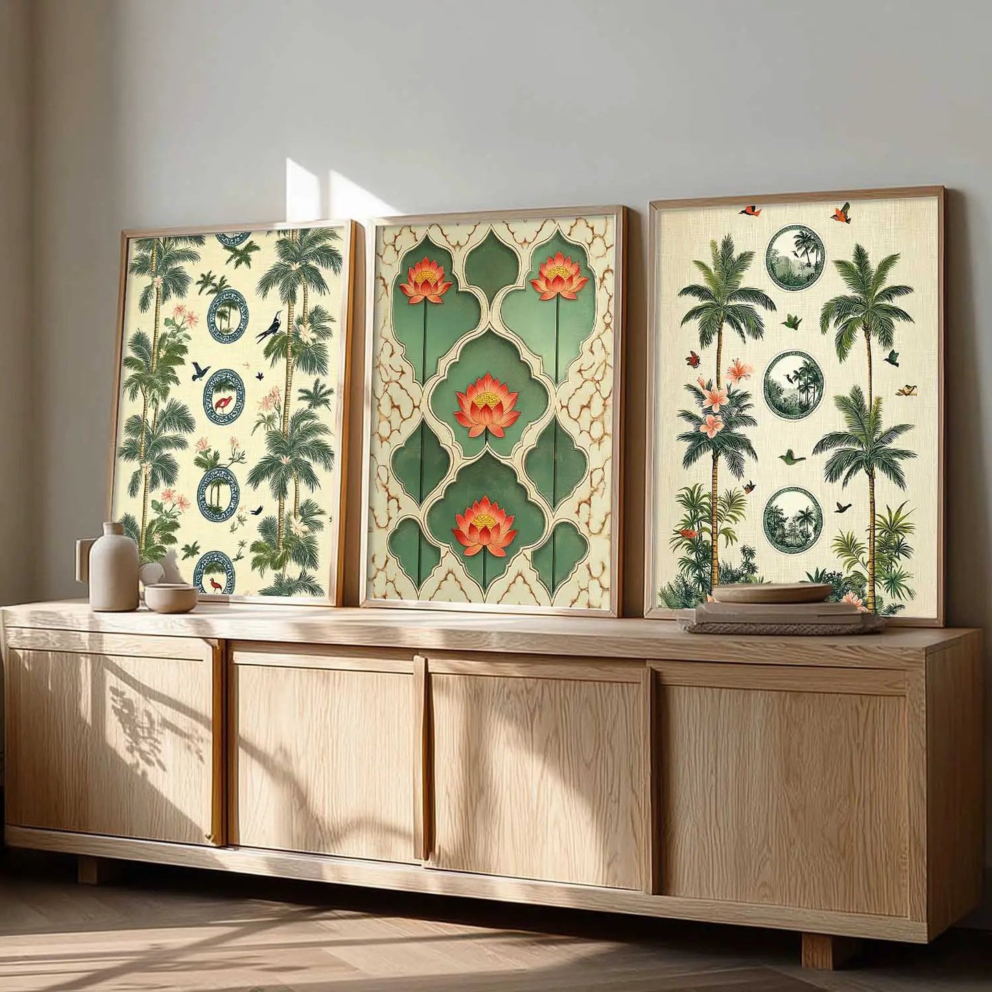 Traditional  Wall  Art Paintings for Living Room - Wall Poster With frames