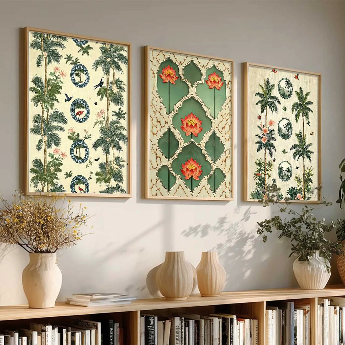 Traditional  Wall  Art Paintings for Living Room - Wall Poster With frames
