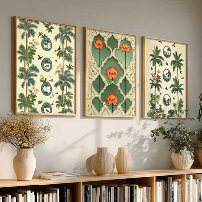Traditional  Wall  Art Paintings for Living Room - Wall Poster With frames