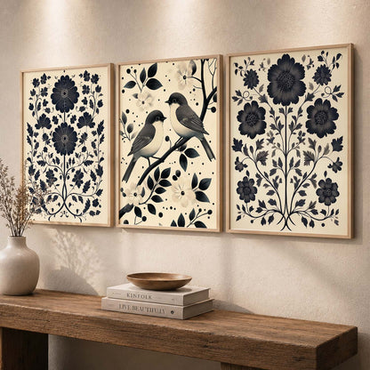 Traditional   Wall  Art Paintings for Living Room - Wall Poster With frames