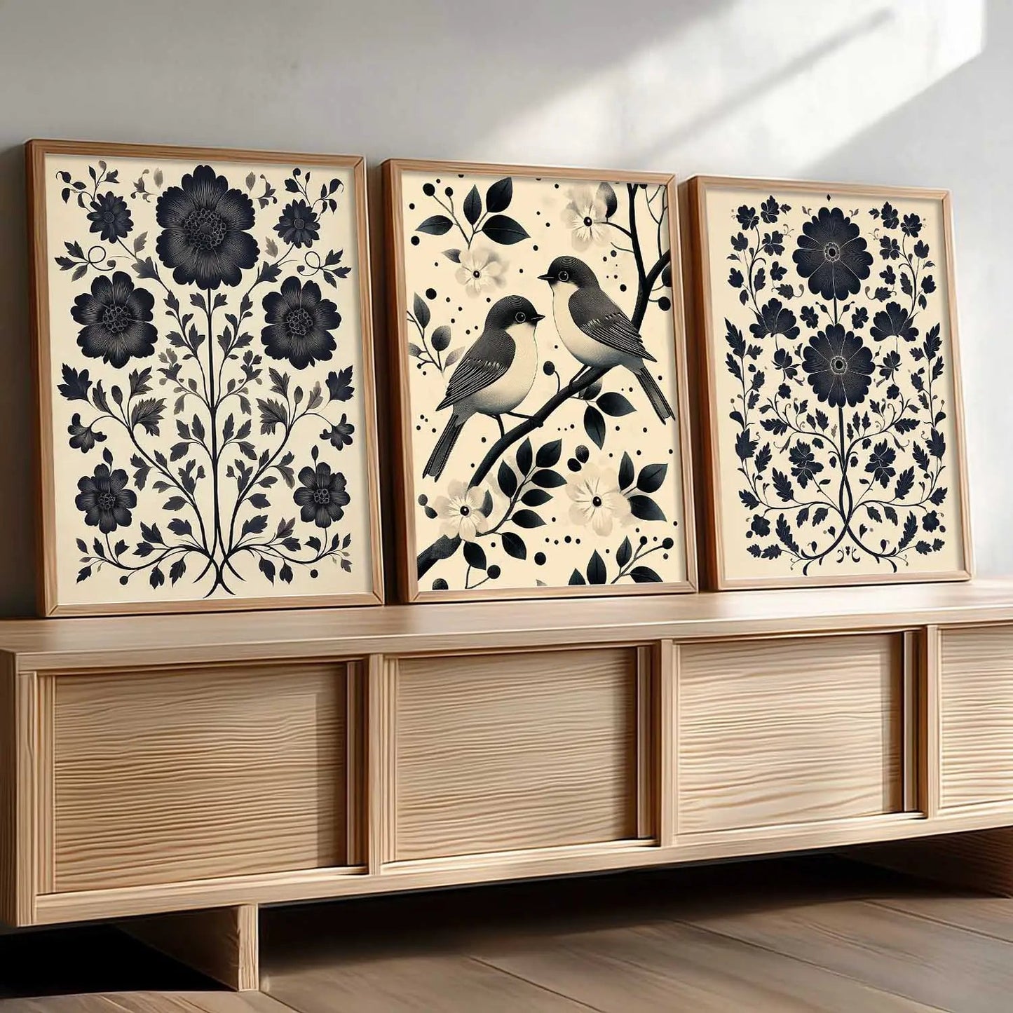 Traditional   Wall  Art Paintings for Living Room - Wall Poster With frames