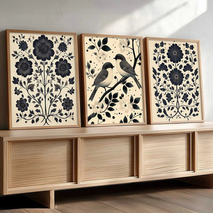 Traditional   Wall  Art Paintings for Living Room - Wall Poster With frames