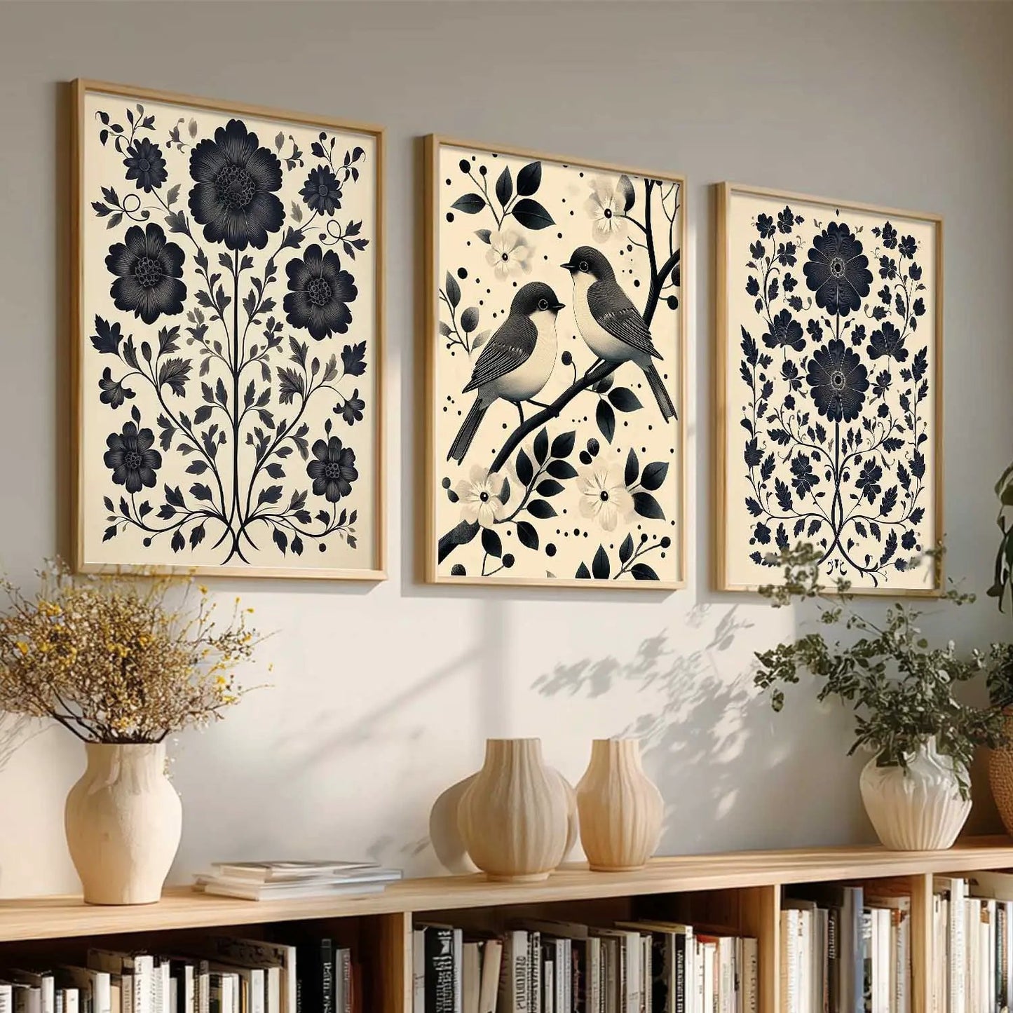 Traditional   Wall  Art Paintings for Living Room - Wall Poster With frames