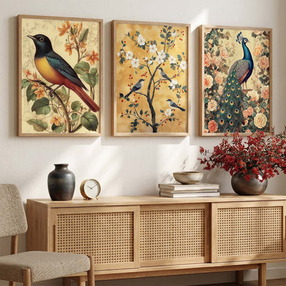 Madhubani  Wall  Art Paintings for Living Room - Wall Poster With frames