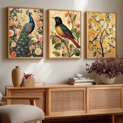 Madhubani  Wall  Art Paintings for Living Room - Wall Poster With frames