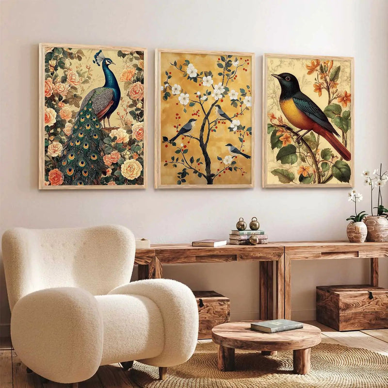 Madhubani  Wall  Art Paintings for Living Room - Wall Poster With frames