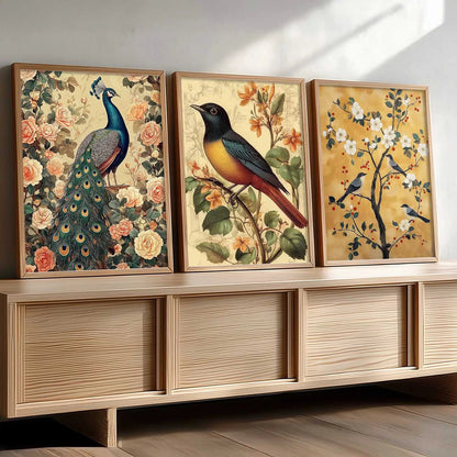 Madhubani  Wall  Art Paintings for Living Room - Wall Poster With frames