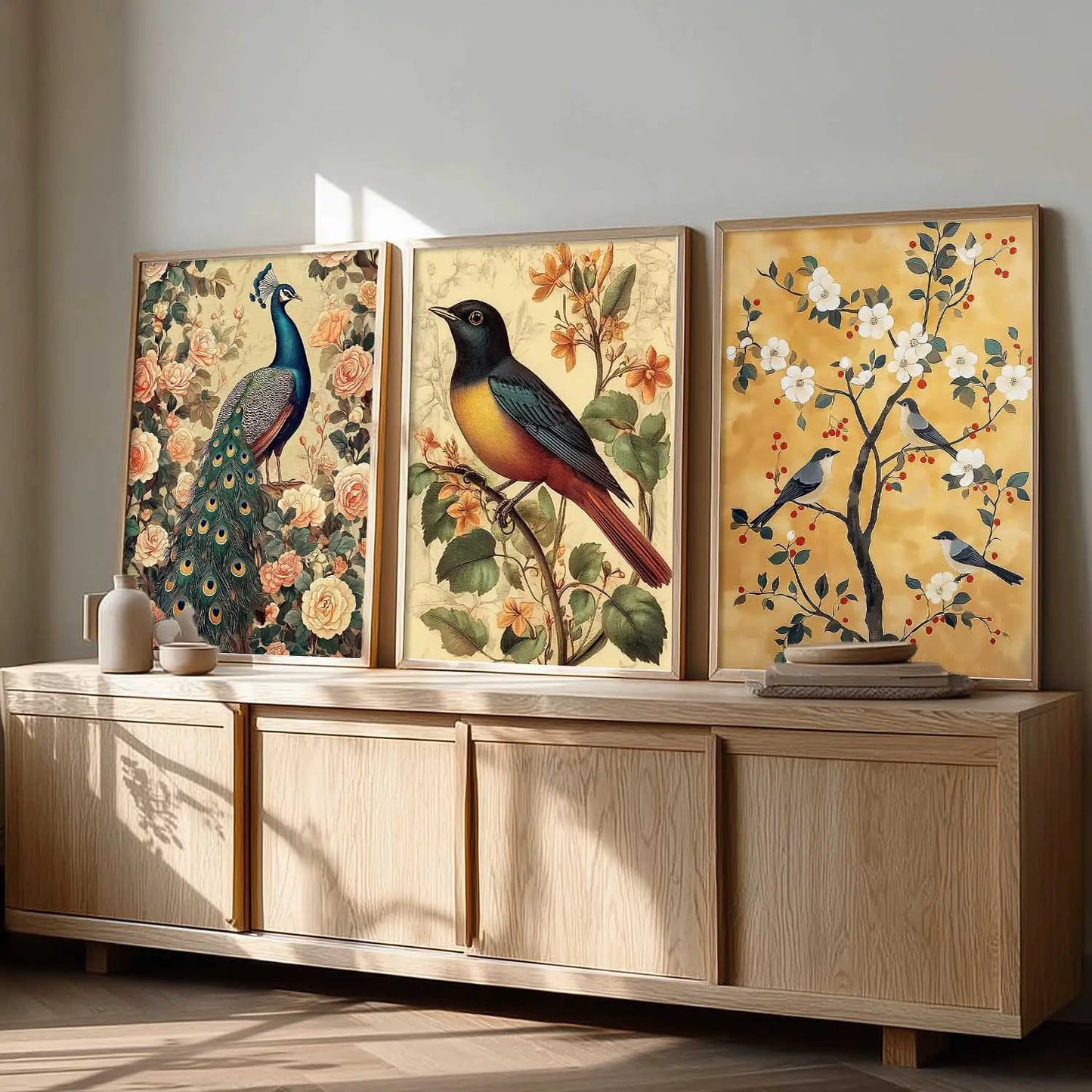 Madhubani  Wall  Art Paintings for Living Room - Wall Poster With frames