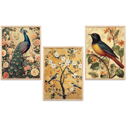 Madhubani  Wall  Art Paintings for Living Room - Wall Poster With frames