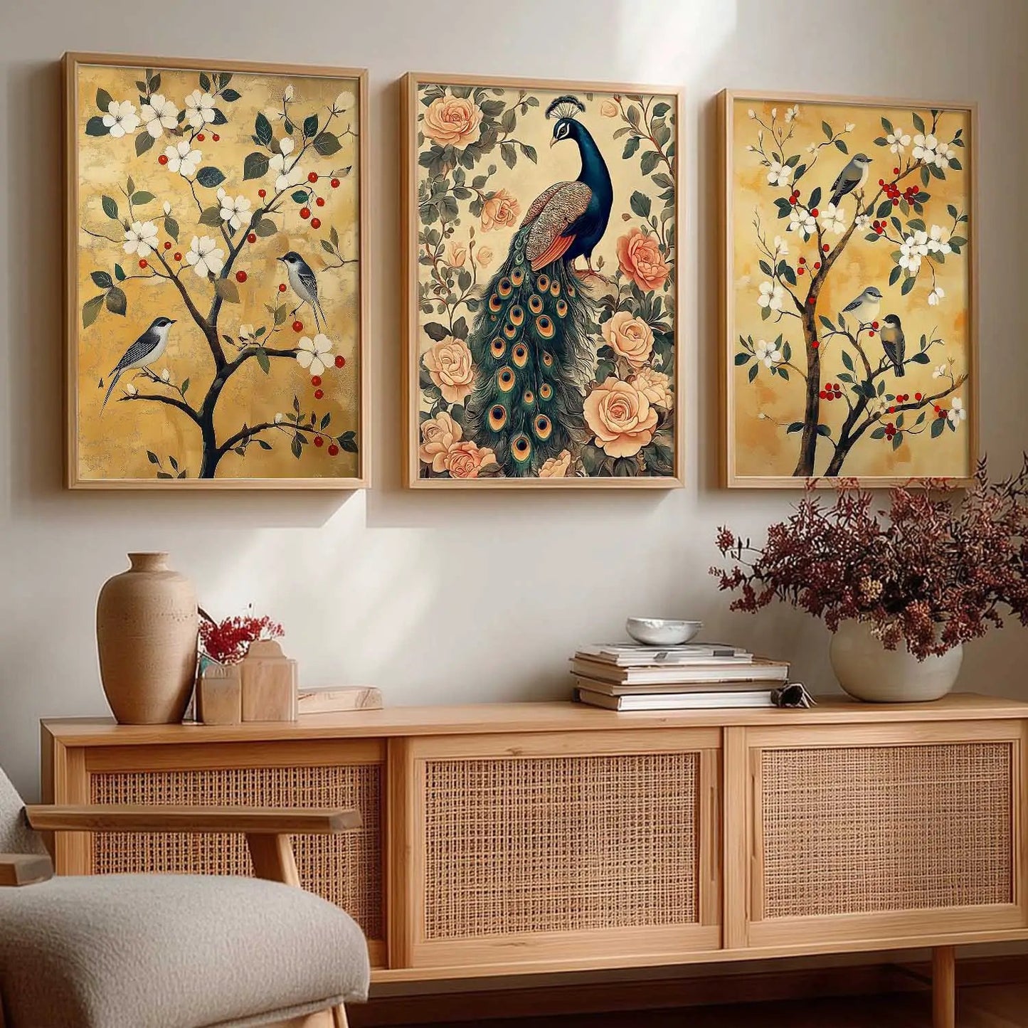 Traditional   Wall  Art  Paintings for Living Room - Wall Poster With frames
