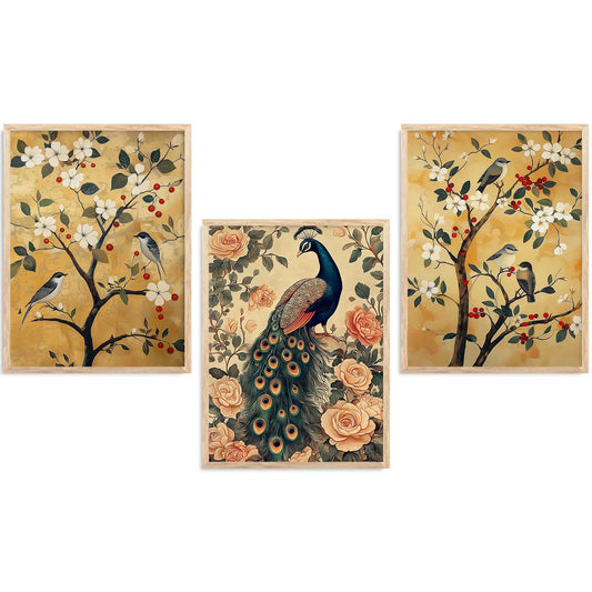 Traditional   Wall  Art  Paintings for Living Room - Wall Poster With frames