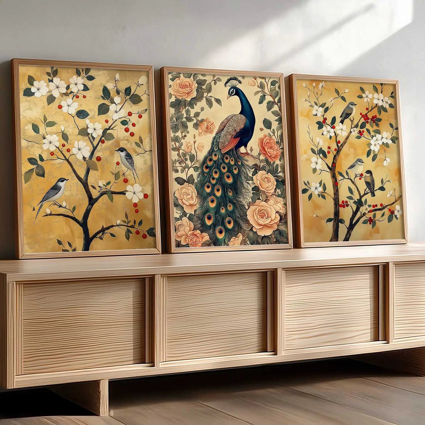 Traditional   Wall  Art  Paintings for Living Room - Wall Poster With frames