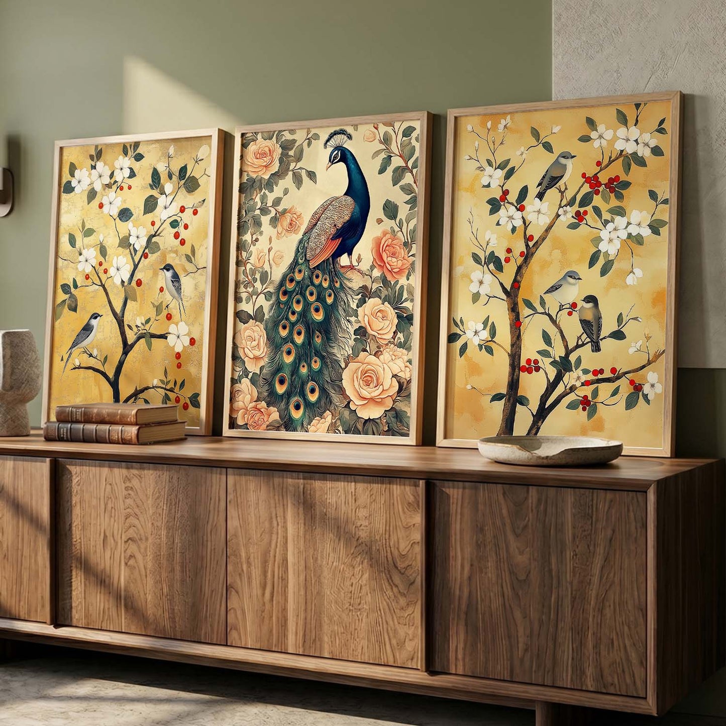 Traditional   Wall  Art  Paintings for Living Room - Wall Poster With frames