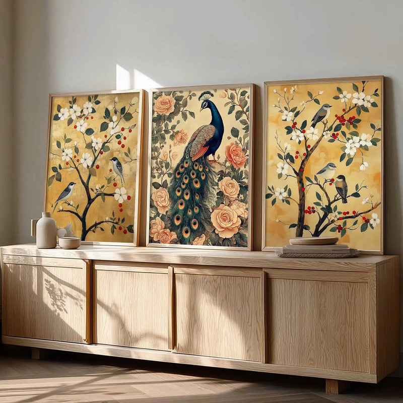 Traditional   Wall  Art  Paintings for Living Room - Wall Poster With frames