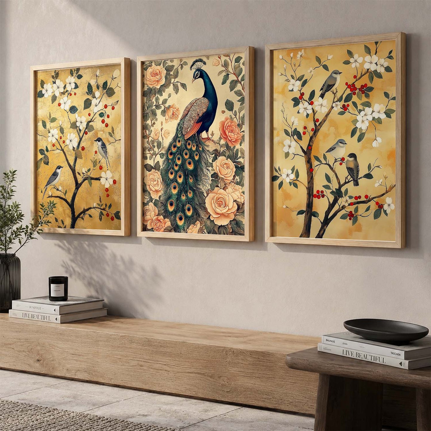 Traditional   Wall  Art  Paintings for Living Room - Wall Poster With frames