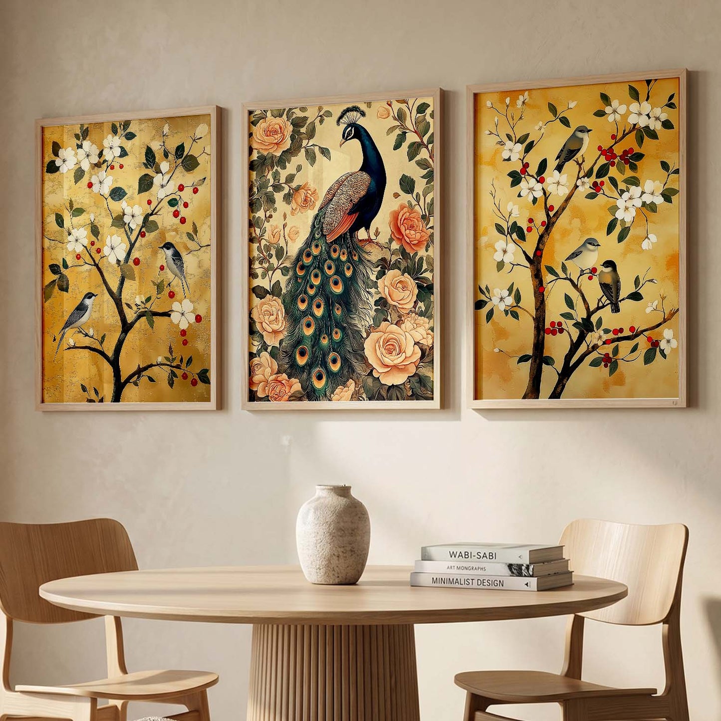 Traditional   Wall  Art  Paintings for Living Room - Wall Poster With frames