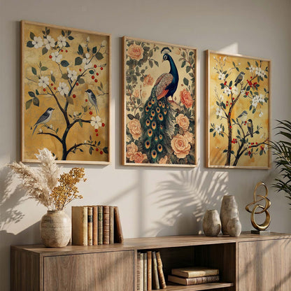 Traditional   Wall  Art  Paintings for Living Room - Wall Poster With frames