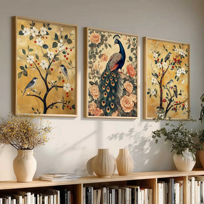 Traditional   Wall  Art  Paintings for Living Room - Wall Poster With frames